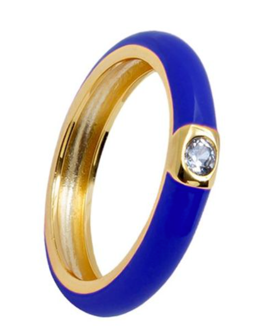 Damaris ring, Royal blue