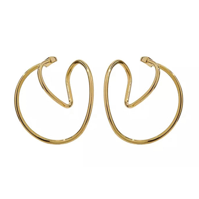 Gold Earcuff Earrings