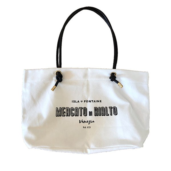 Limited Edition Mercato di Rialto Canvas bag
