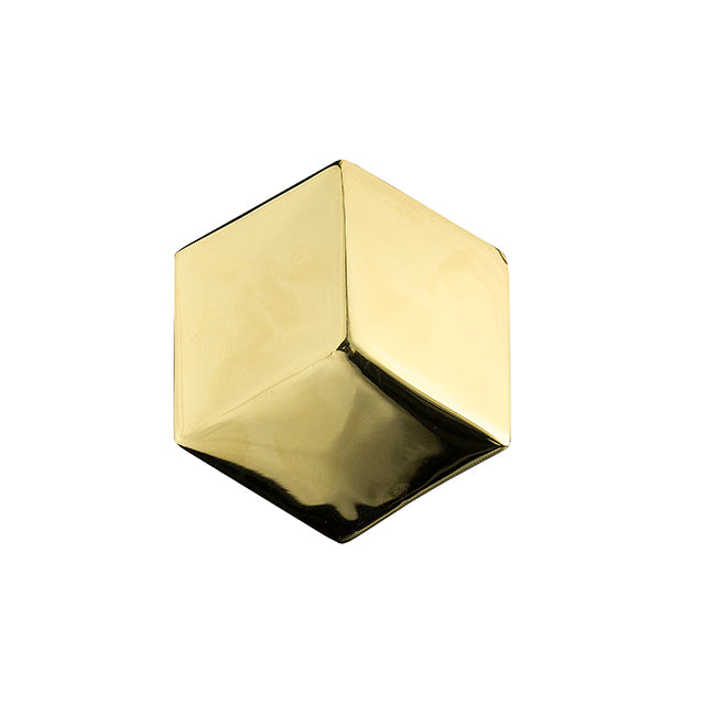 Sculptural gold ring