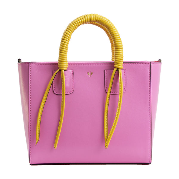 Isla Fontaine pink tote bag
